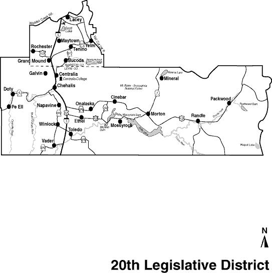 twentieth district map