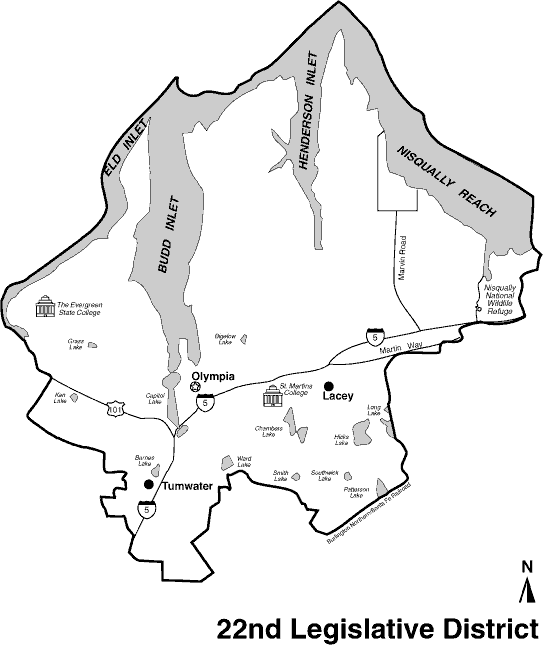 twenty-second district map