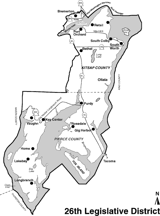 twenty-sixth district map