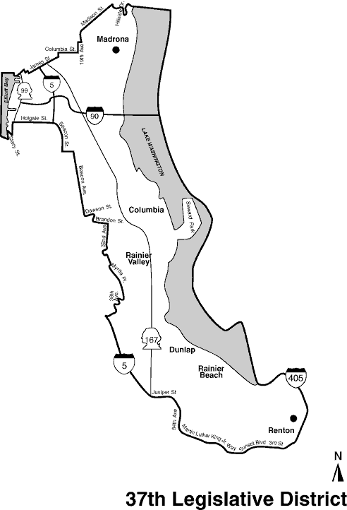 Thirty-seventh district map