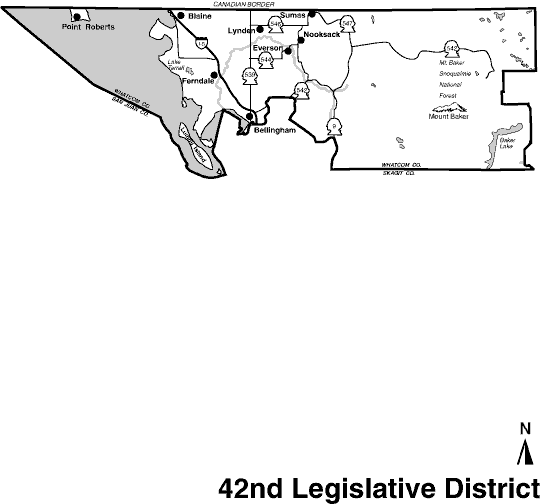 forty-second district map