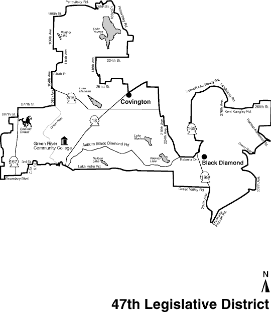 forty-seventh district map